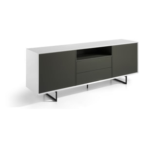 Aparador – Gris y blanco