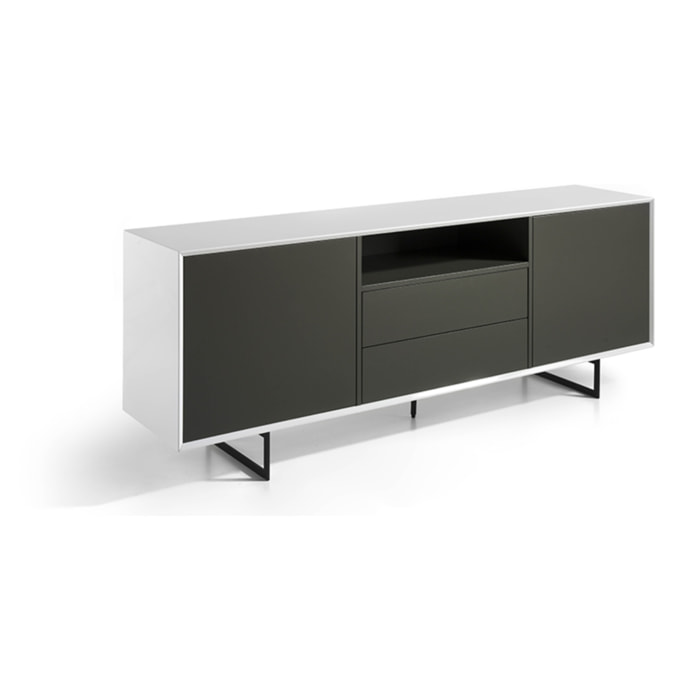 Aparador – Gris y blanco