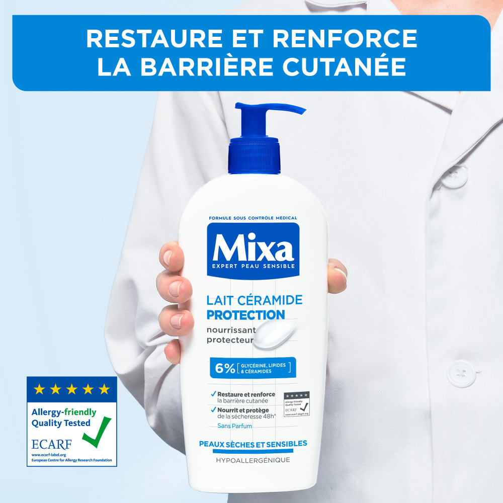 Lot de 6 - Mixa Lait Céramide Protection 250ml