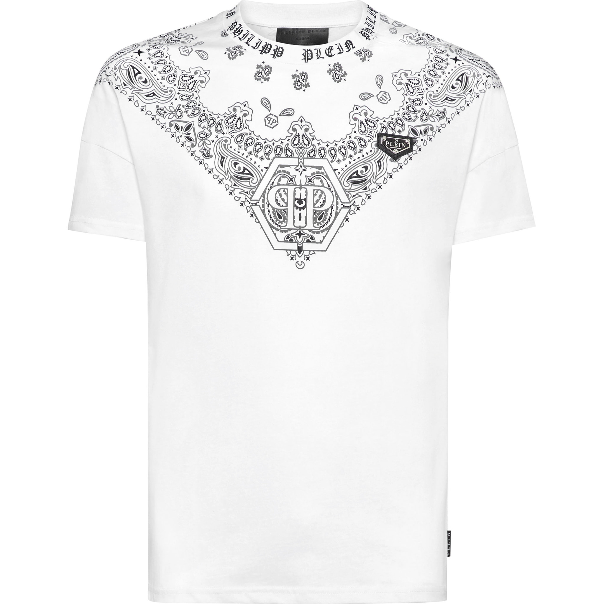 PHILIPP PLEIN Camiseta Cuello Redondo PAISLEY