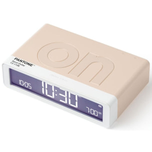 Réveil LEXON x Pantone Flip Classic Sand Dollar