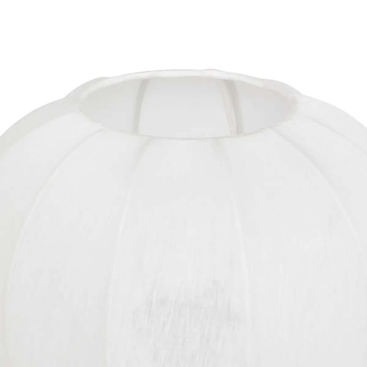 Lampe à poser "Tobie" coton argent H33cm