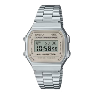 Reloj Casio A168WA-8A Unisex Digital Cuarzo con Correa de Acero inoxidable