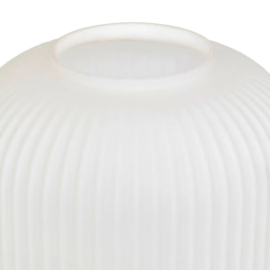 Lampe à poser "Travis" blanc H25cm