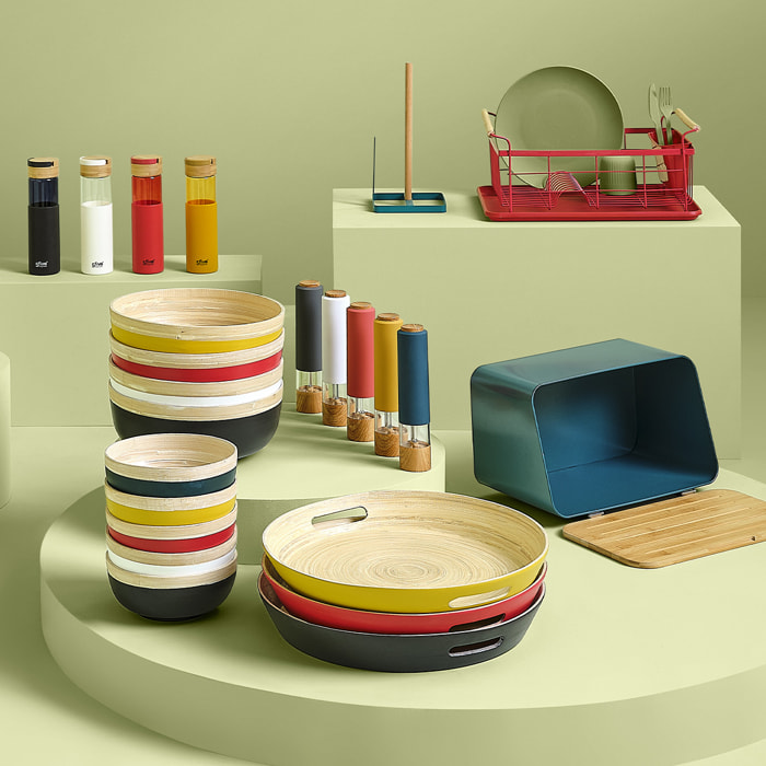 Porte essuie-tout "Modern Color" blanc