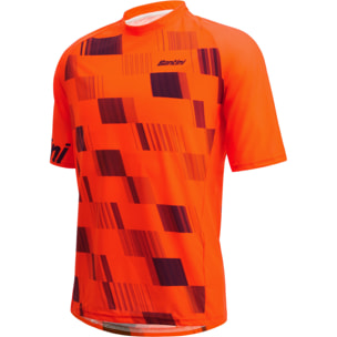 Fibra - Maillot Mtb - Orange - Homme