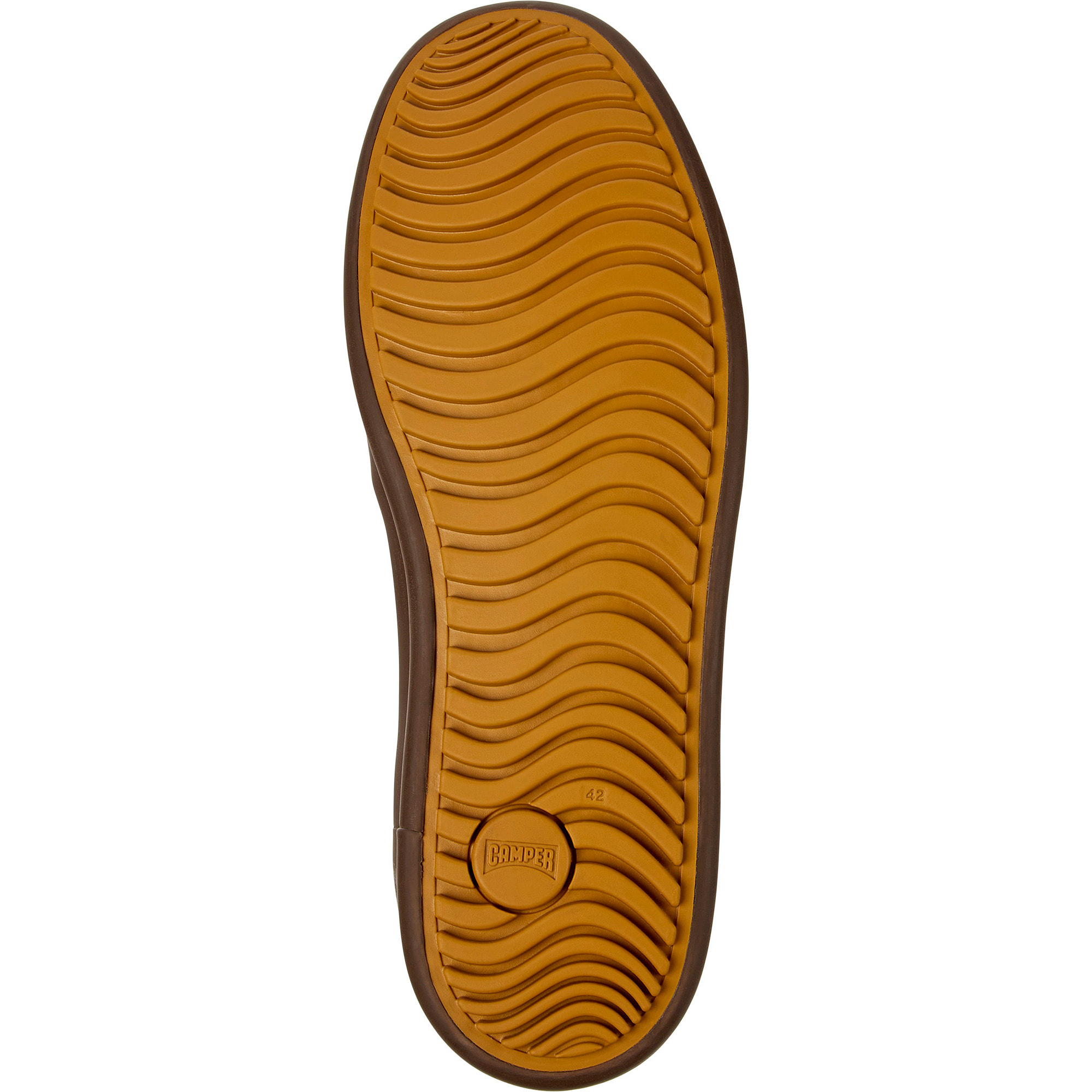 Zapatillas - CAMPER Chasis - Marron - Cuero liso