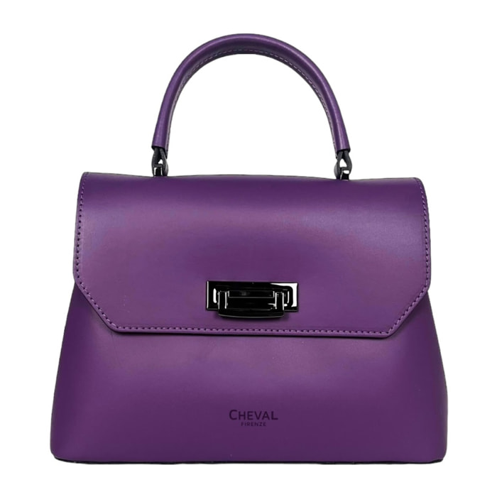 Borsa a mano Cheval Firenze Vittoria Viola