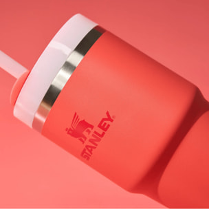 Botella de agua Isotermica - 0,59L - QUENCHER® H2.O FLOWSTATE™ TUMBLER - Hot Coral