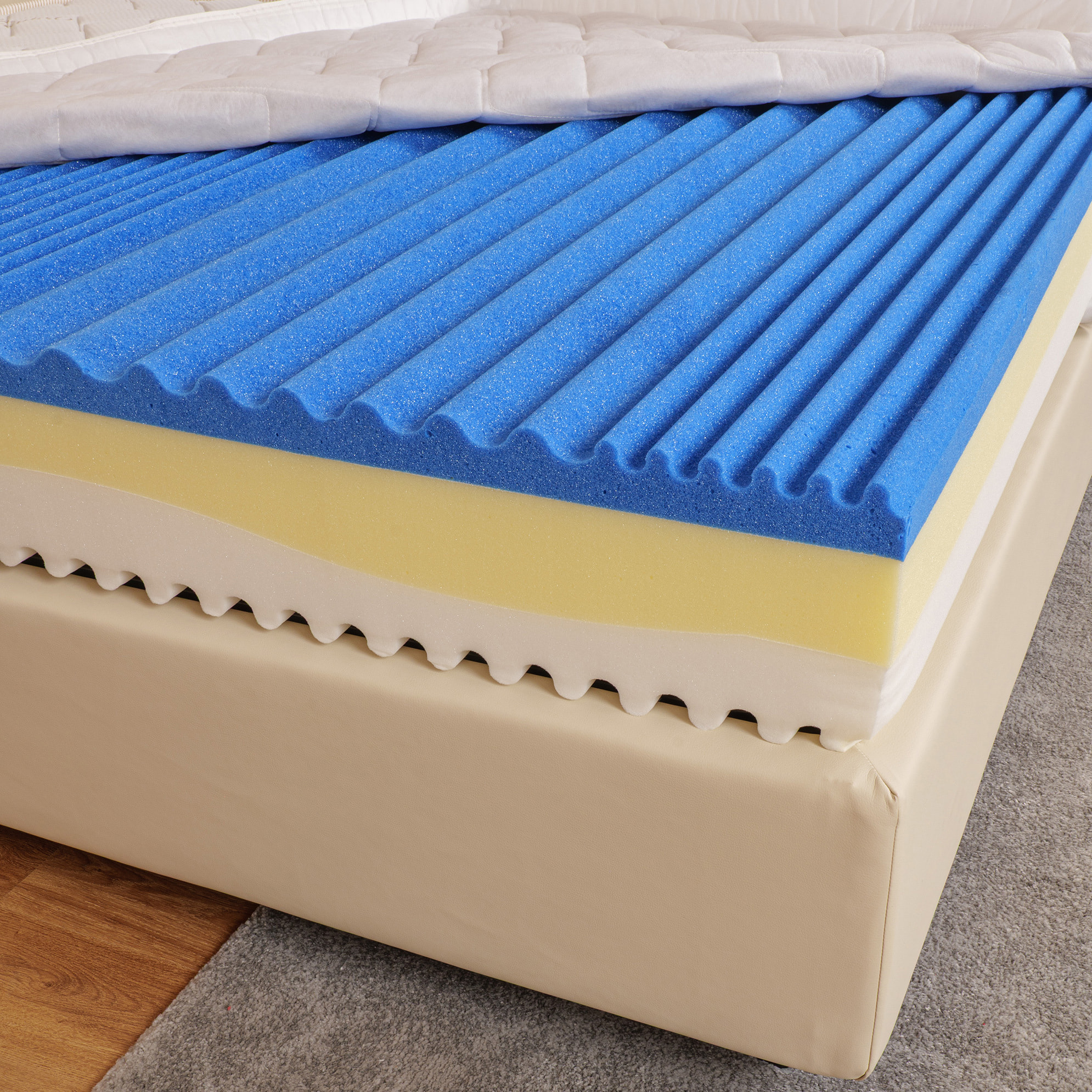 Materasso Memory TRIO CORE Singolo mis. 90x200 alto 22cm - Sleepy Italy