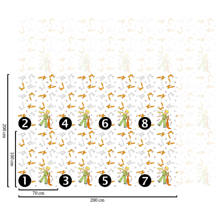 Carta da Parati Ufficiale Il Piccolo Principe Volpe Gioco