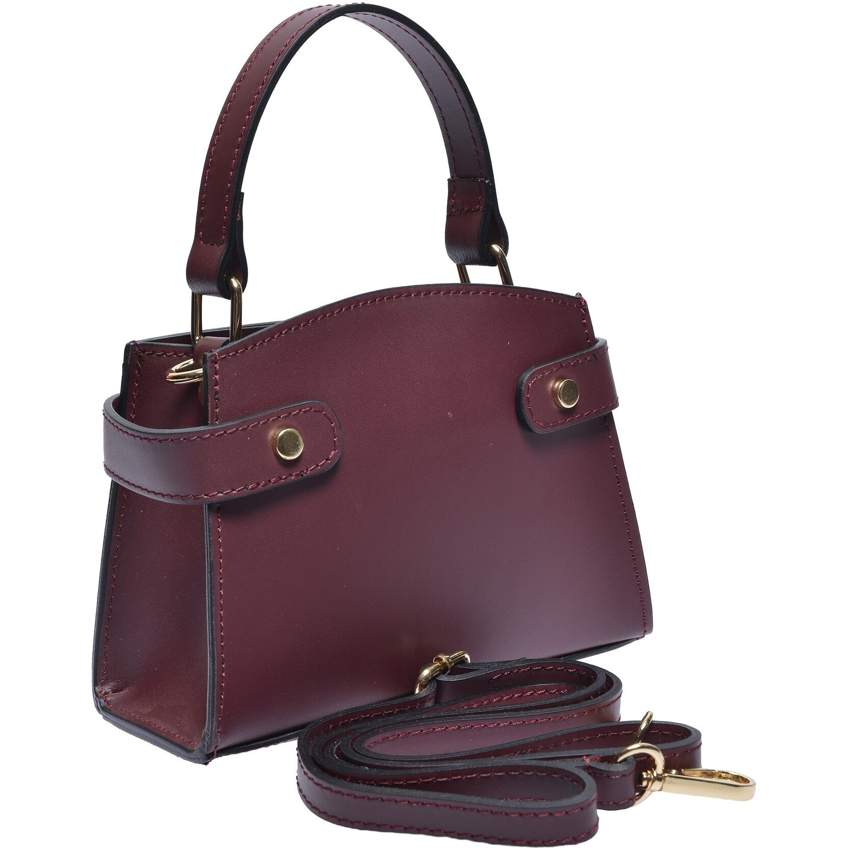 Tote Anna Luchini Bordeaux