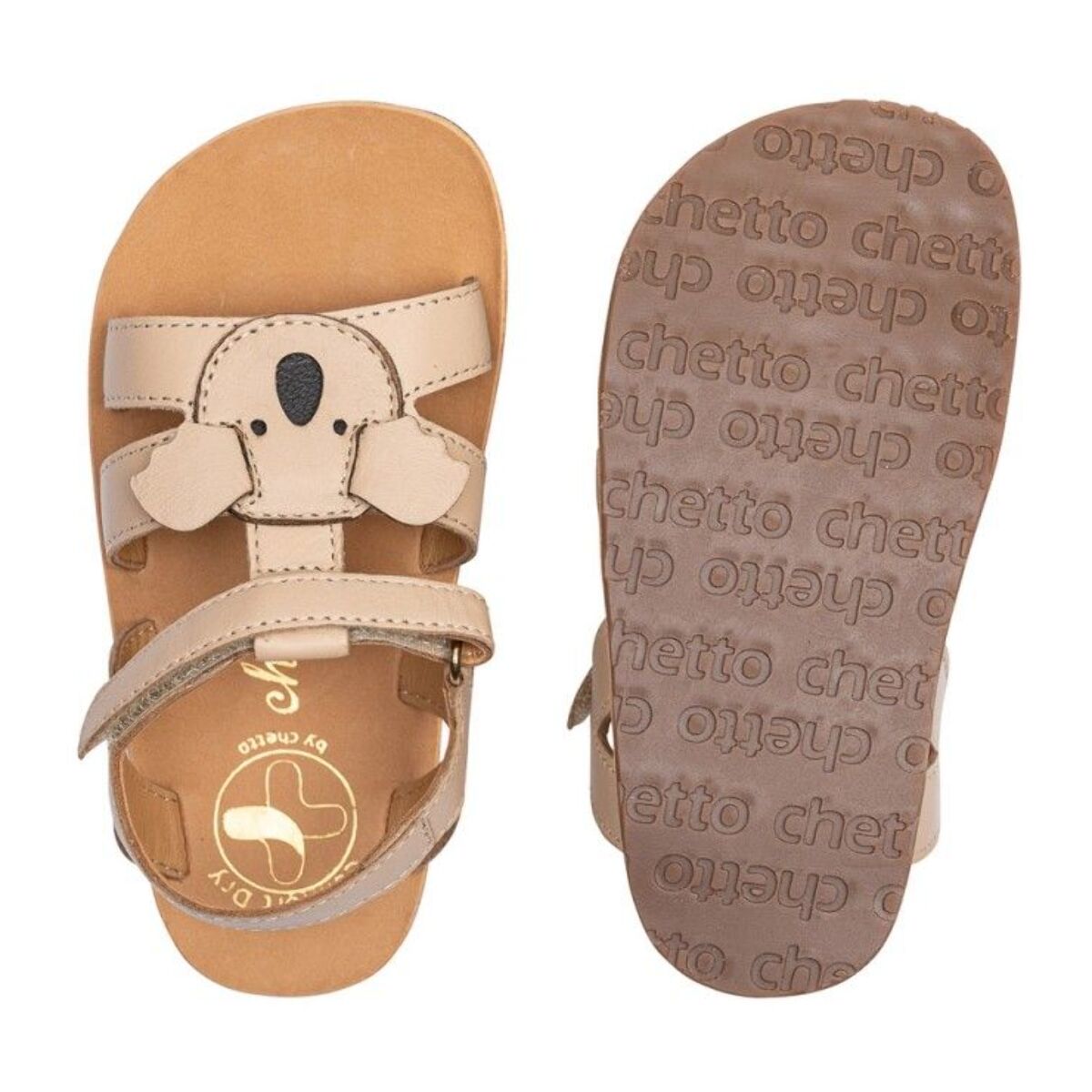 SANDALIA BAREFOOT BEIGE - KOALA ENCANTO NATURAL