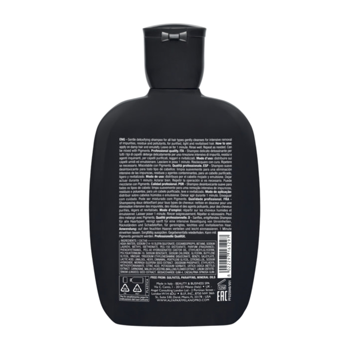 ALFAPARF MILANO Semi Di Lino Detoxifying Low Shampoo 250ml