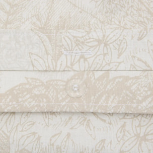 Parure de lit Jouy 220x240cm beige