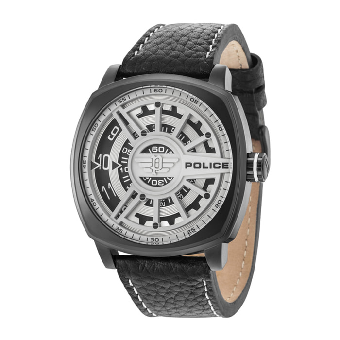 Reloj Police R1451290002 Hombre Analogico Cuarzo con Correa de Cuero