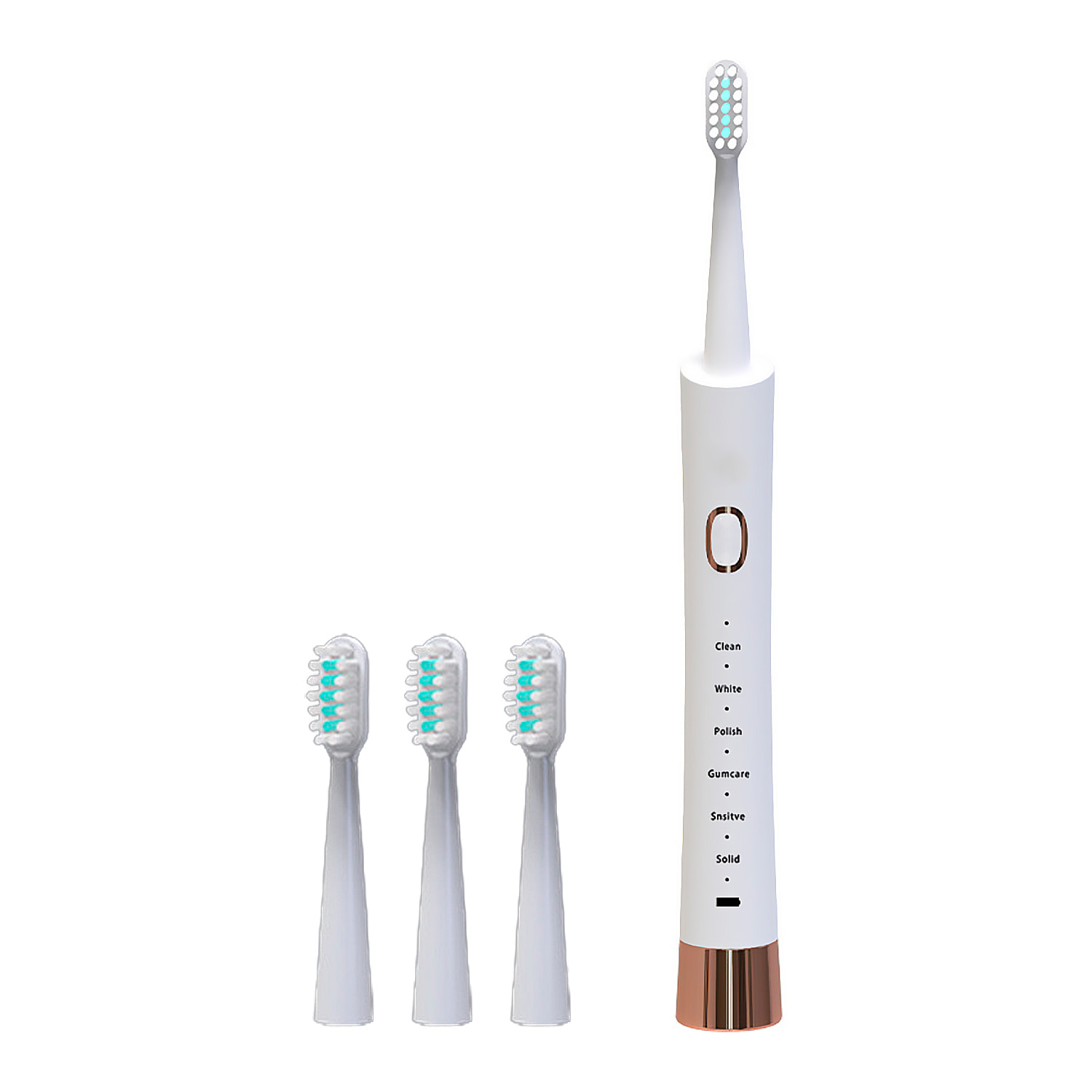 Cepillo de dientes eléctrico sónico 38.000rpm. 6 modos. Cuerpo impermeable IPX8.