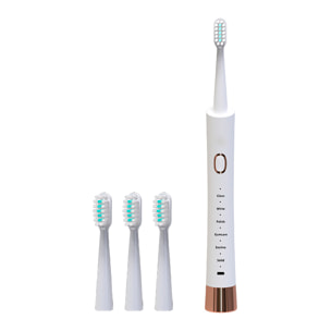 Cepillo de dientes eléctrico sónico 38.000rpm. 6 modos. Cuerpo impermeable IPX8.