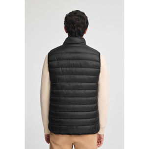 Chaleco ultralight negro con logo Rigby Go