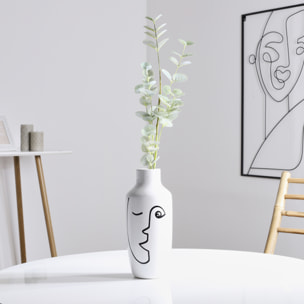 Vase - HOME DECO FACTORY - Arty - Céramique - Blanc