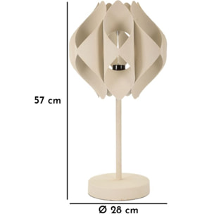LAMPADA DA TAVOLO SPACE CM Ø 28X57