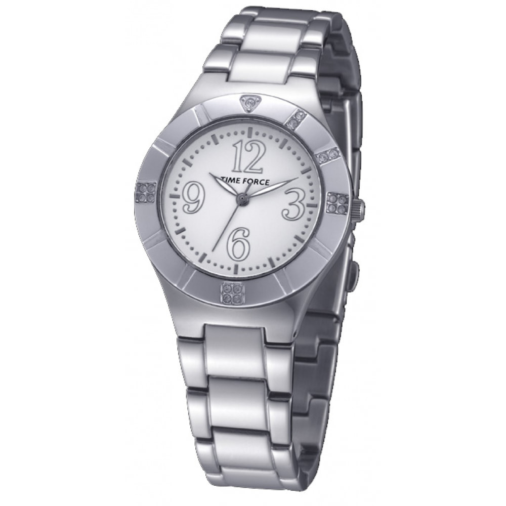 Reloj Time Force TF4038L02M Mujer Analogico Cuarzo con Correa de Acero