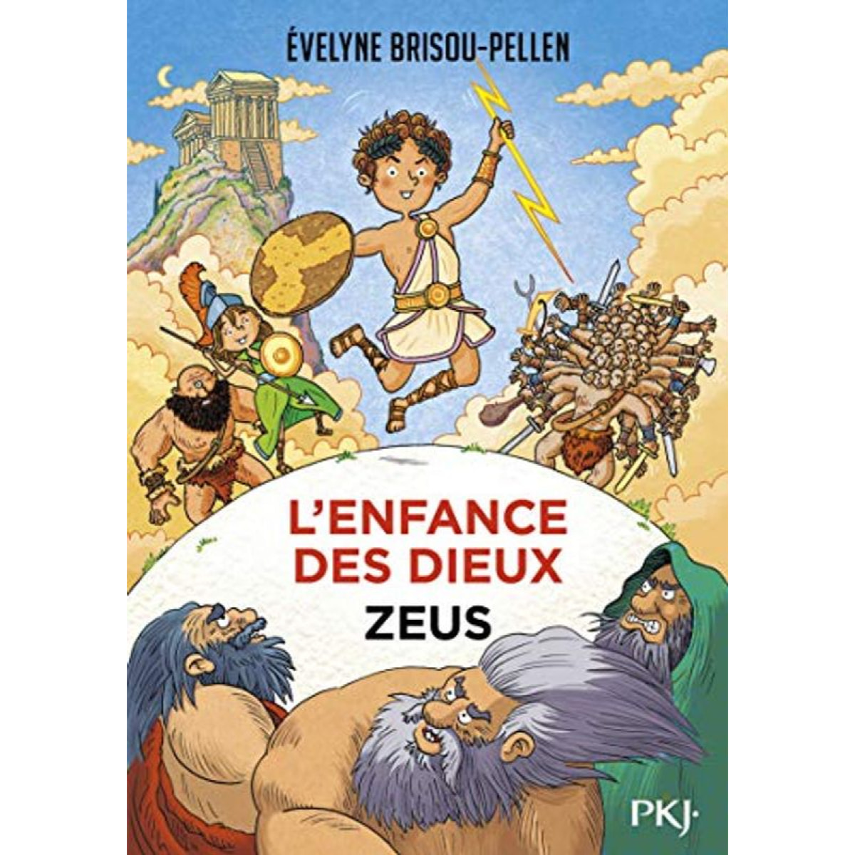 Brisou-Pellen, Évelyne | L'enfance des dieux - tome 01 : Zeus (1) | Livre d'occasion