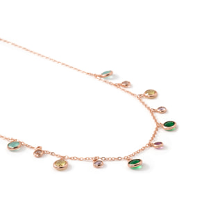 Collar Huis acabado oro rosa 18k