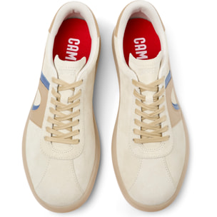 Zapatillas - CAMPER Pelotas Soller - Blanco - Cuero Nubuck
