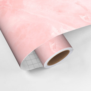 Rouleau revêtement adhésif vinyle au mètre - Sticker lavable Cuisine Meuble Armoire Porte - MARBRE DE FLORENCE