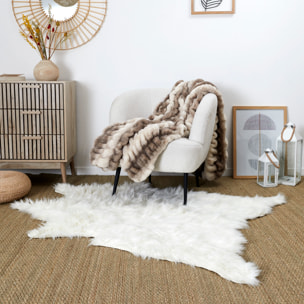 Tapis Blanc Four Forme Animal 120x158cm