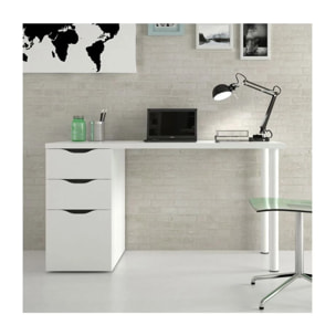 Mesa de escritorio Athena Blanco Artik (Blanco Mate)