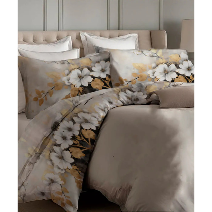 Completo Lenzuola Balzate 2 piazze Relax 129 100% Cotone e Made in Italy con stampa digitale HD