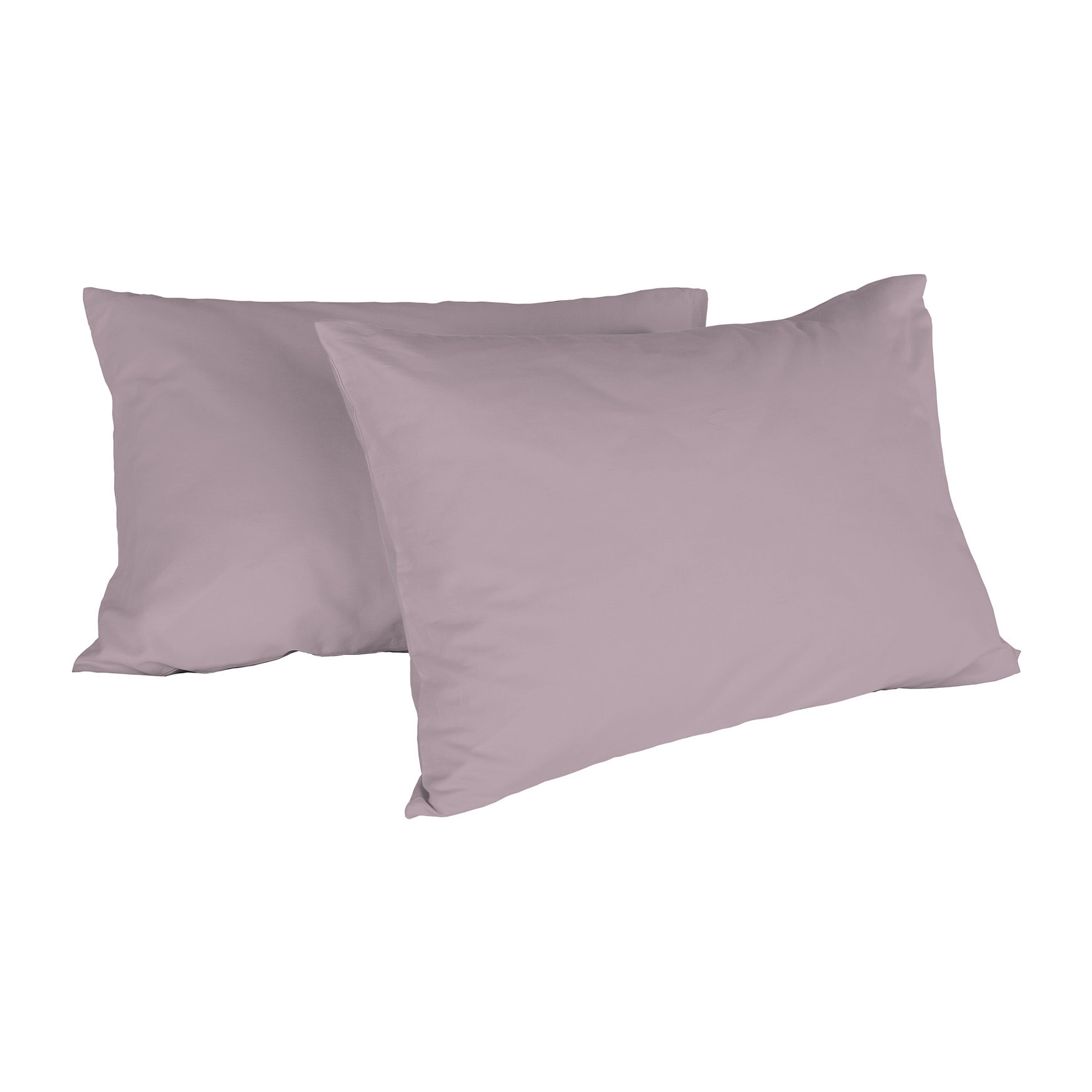 COPPIA FEDERE MAX COLOR, 100% Cotone, Made in Italy - ROSA ANTICO