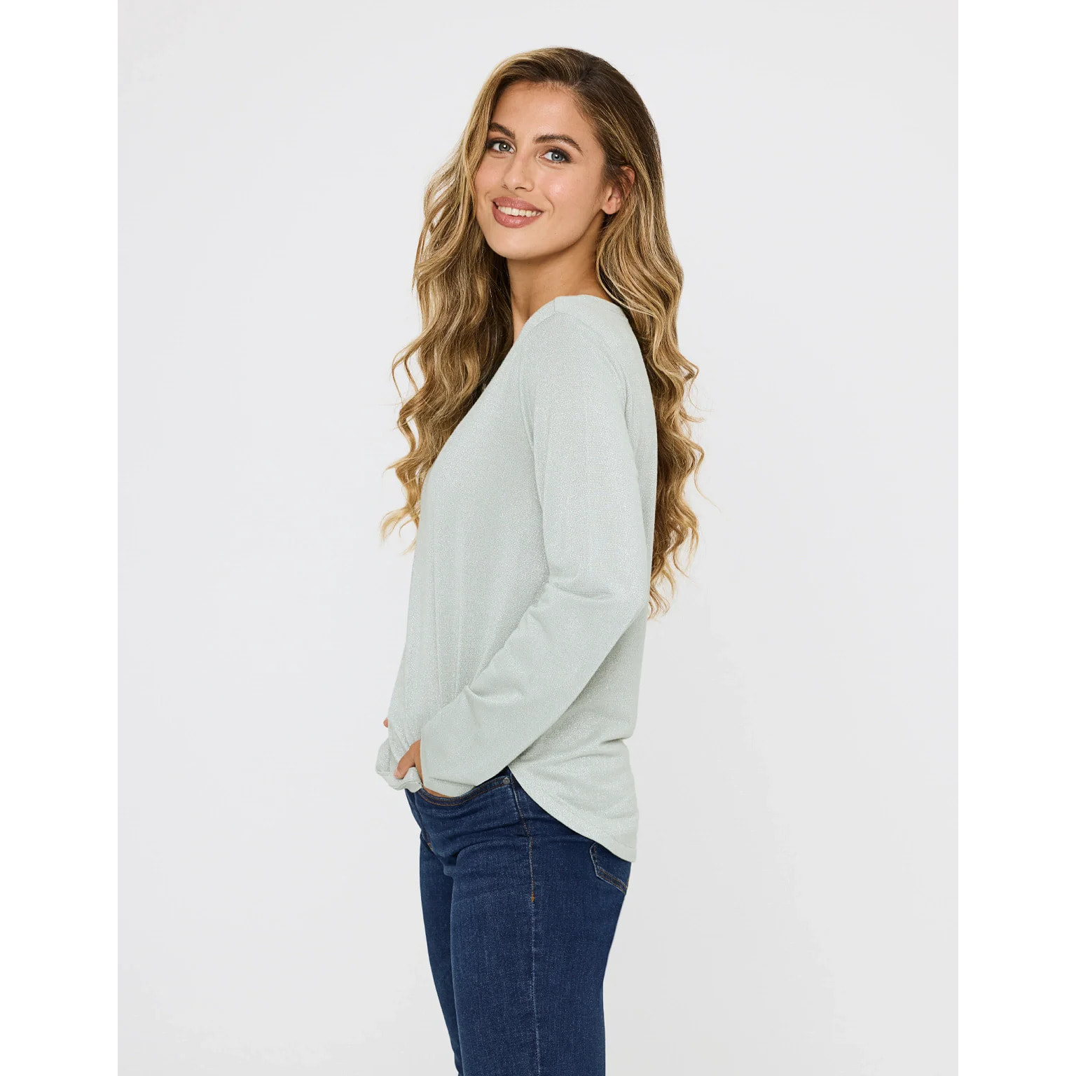 Camiseta Manga Larga Verde - Amilka