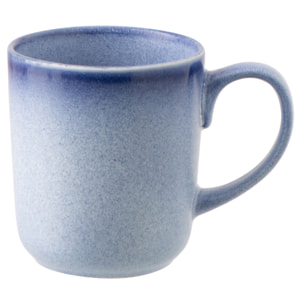 J-Line Tasse Luna - céramique - bleu - 2 pièces