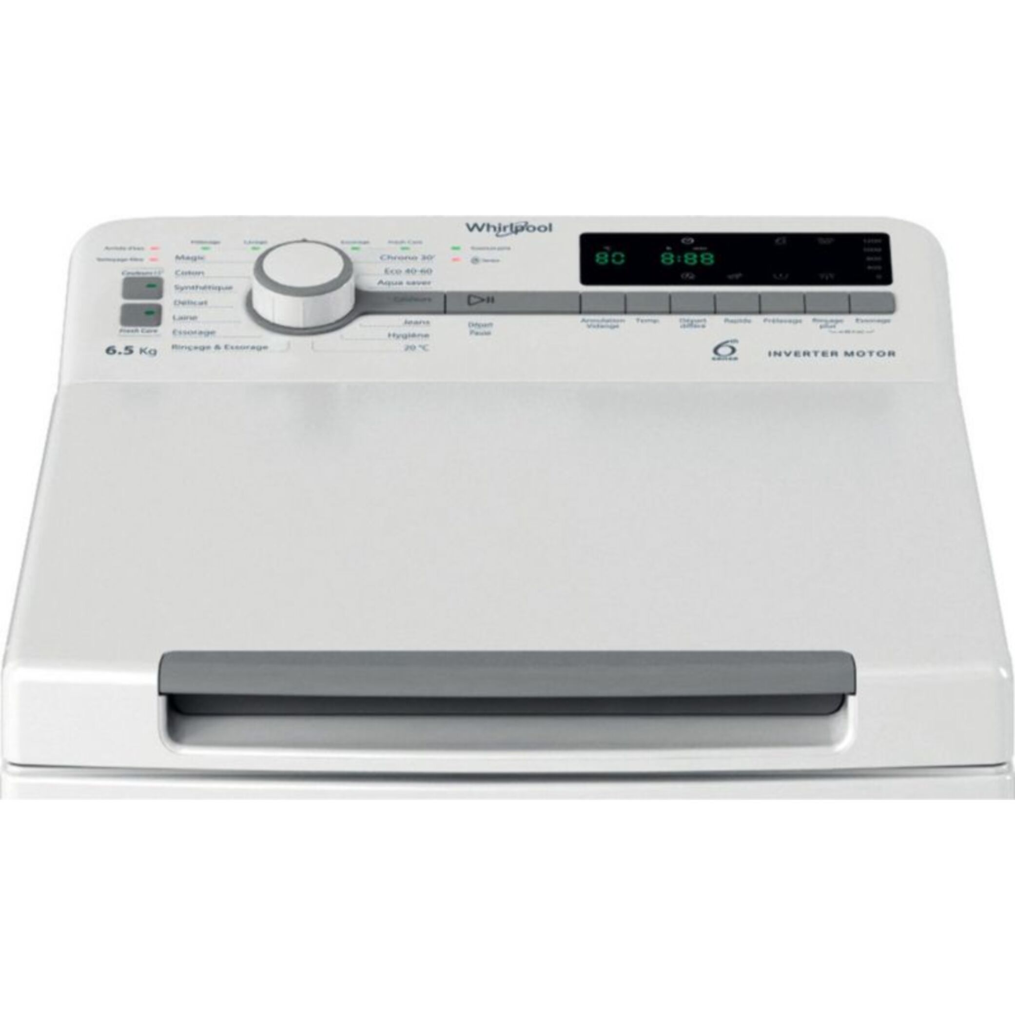 Lave linge top WHIRLPOOL TDLR65261FR