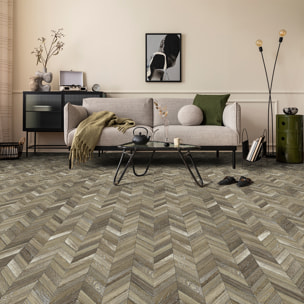 Revêtement sticker sol - PARQUET BOIS DU KANSAS - Rouleau adhésif Protection Anti-dérapant