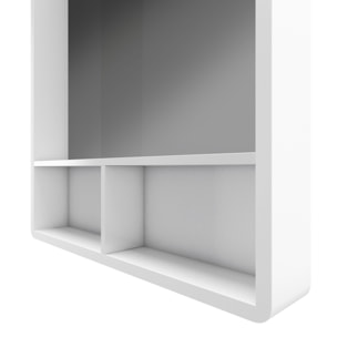Miroir salle de bain 50x70cm avec étagères - NORDIK HYLLA