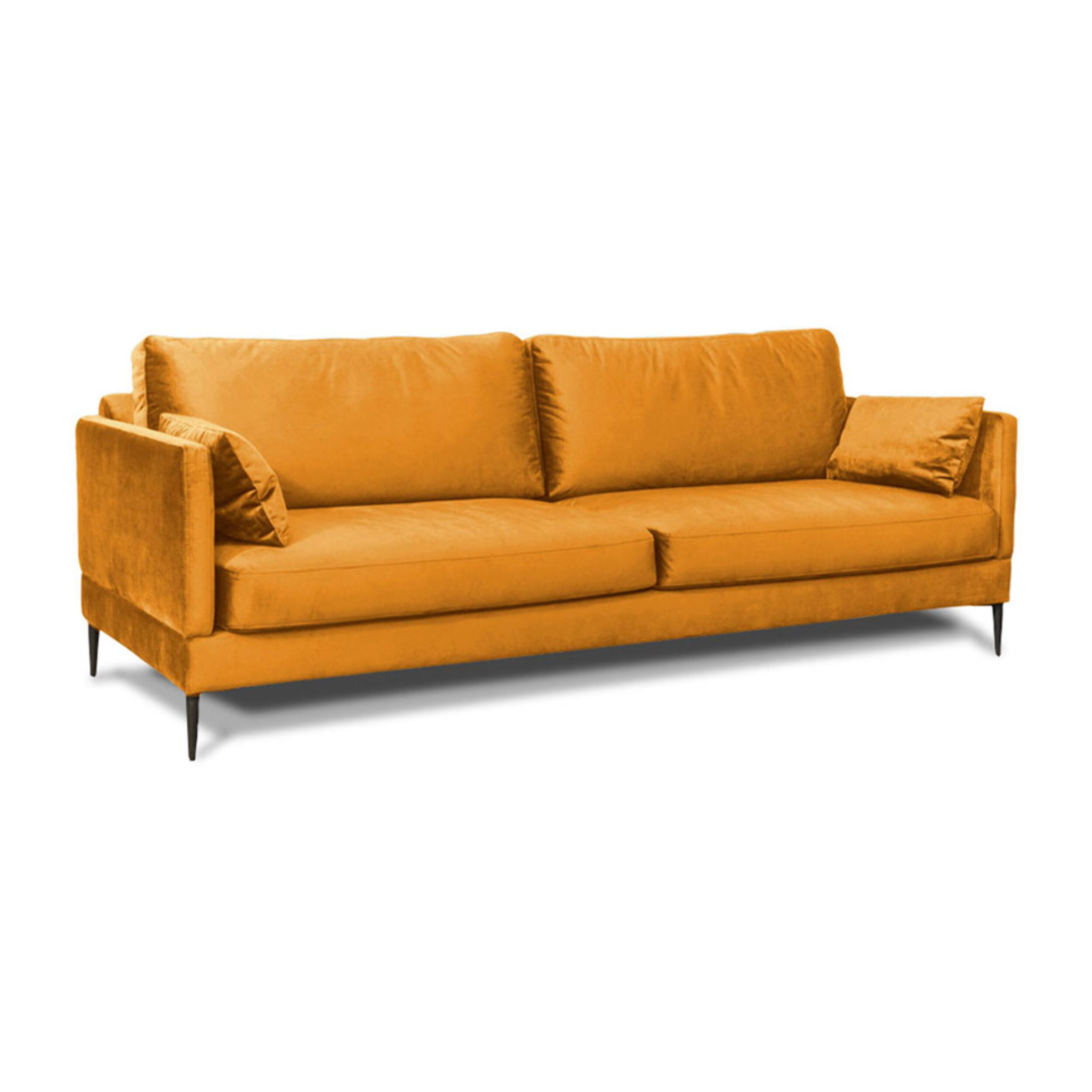 Canapé Velours Droit Splendido - 2 Places