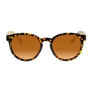 Gafas de Sol Feler 1507-7 - TORTOISE Polarizadas de Madera Unisex 51 mm