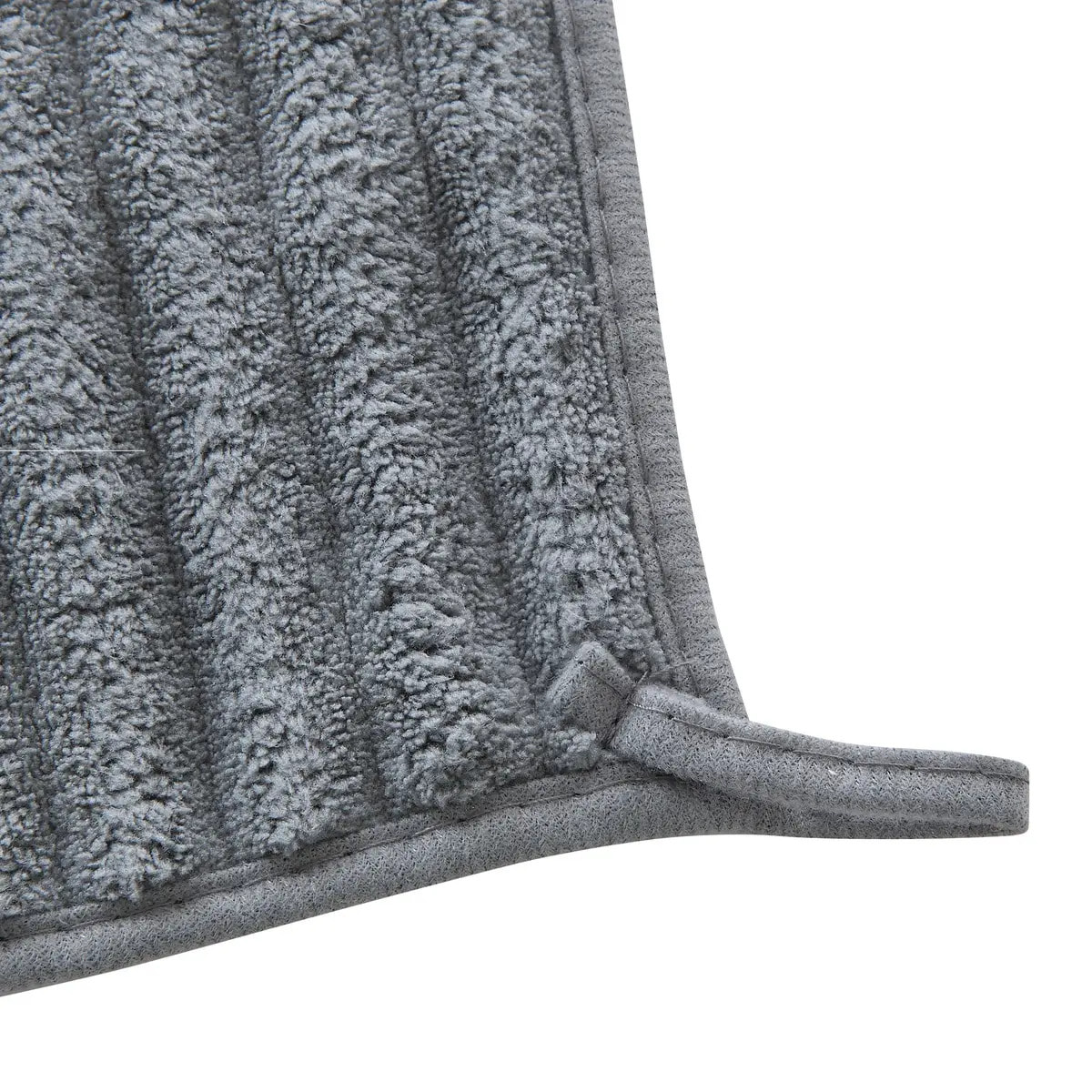 Lot de 2 chiffons microfibres 30x30cm gris