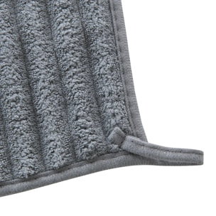 Lot de 2 chiffons microfibres 30x30cm gris