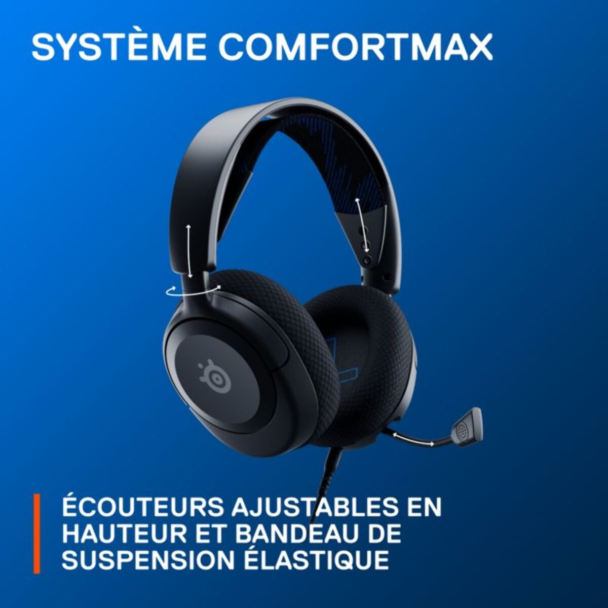 Casque gamer STEELSERIES Arctis Nova 1 P