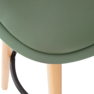 Tabouret de bar "Maxon" kaki