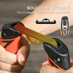 Musculation avant bras barre twister réglable 10-200 Kg acier noir