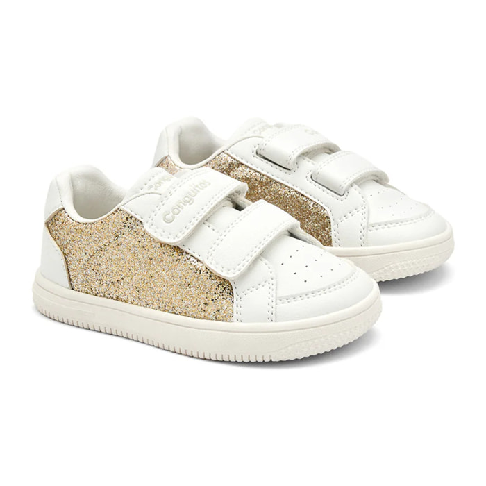 Zapatillas Deportivas De Niña Barefoot Goflex Con Purpurina