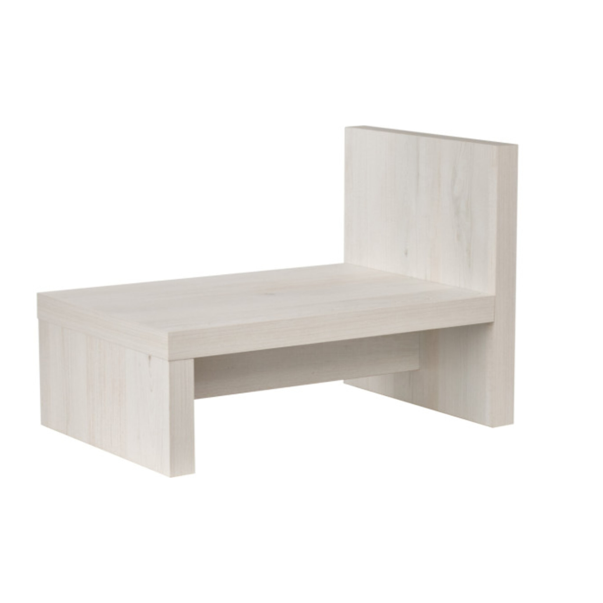 Table de chevet rectangulaire en décor chêne - BROOKLYN