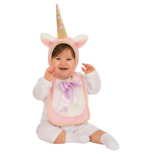 DISFRAZ BABERO C/SOMBRERO UNICORNIO INF