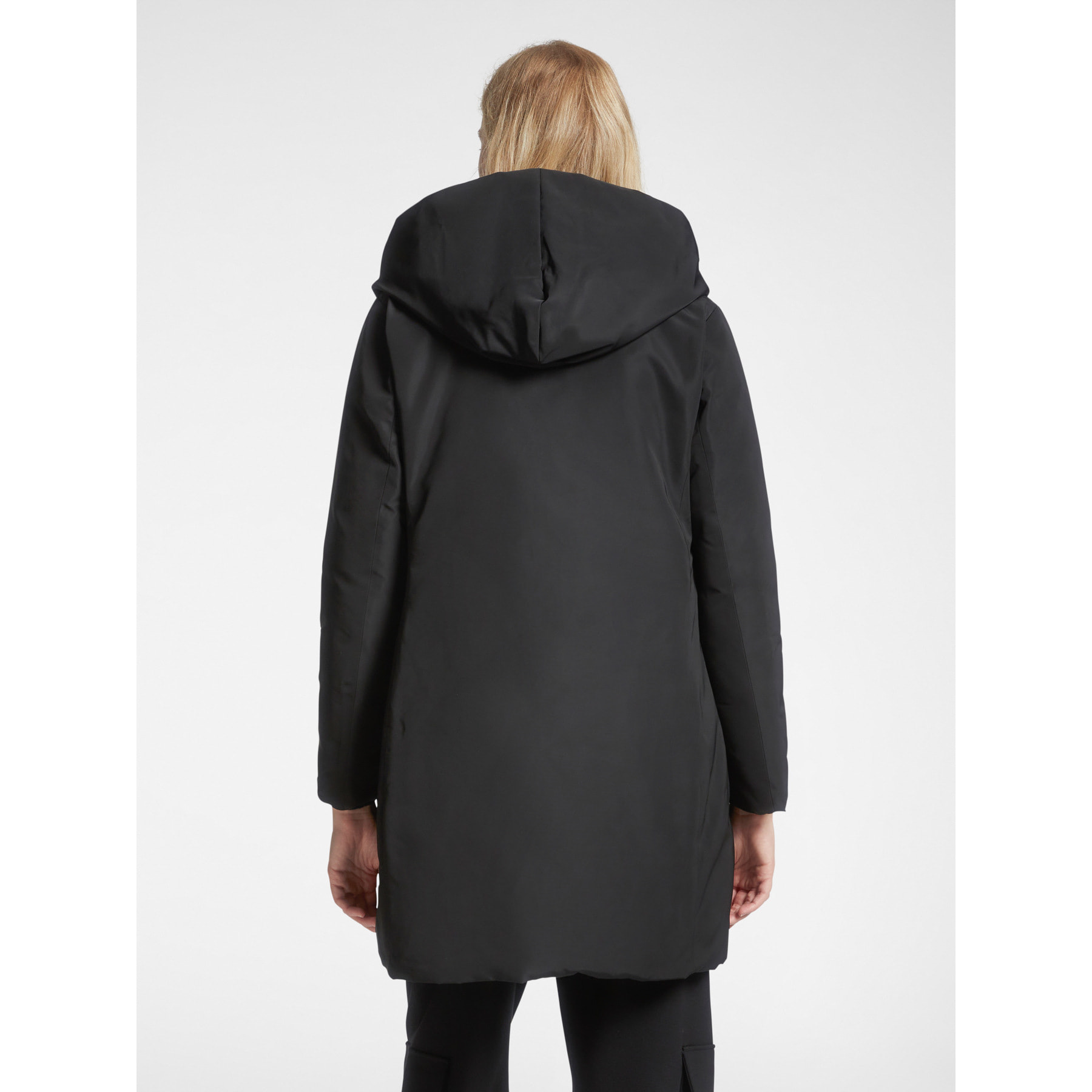 Elena Mirò - Parka reversibile bicolore - Nero